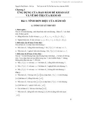 Tài liệu ôn thi Toán vào Đại học, cao dẳng